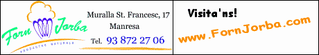 Visita Forn Jorba Online!